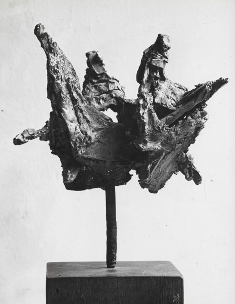 1959, Jan Goossen, 'Ruiters', bronze, photo Paul van den Bos