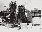 1967, Landscape, wax & carton, 100-150 cm