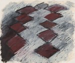 1993, Jan Goossen, No Title, oil stick on paper