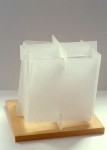 1992, Jan Goossen, perspex, 18 x 18 x 22 cm. Photo Martin Stoop