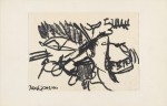 1961, Jan Goossen, No Title, charcoal on paper