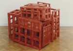 1991, Jan Goossen, ‘Casa de los Pensamientos Encarcelados’, polychromed wood. Photo Martin Stoop
