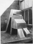 1970, Jan Goossen, No Title, aluminium and rivets, h 73 cm