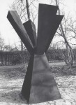 1971, Jan Goossen, ‘Large-Two (hommage to Di Suvero)’, corten and black steel