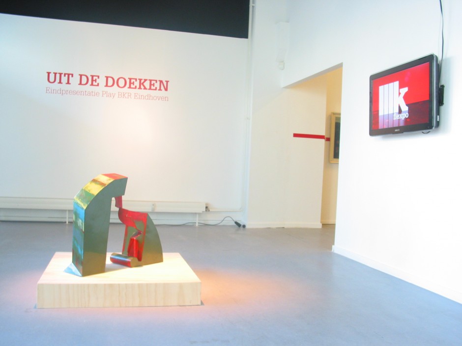 Jan Goossen, Krabbedans tentoonstelling Play BKR overzicht-BKR in 2011