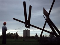 1978 Toronto New-York City, Mark di Suvero, work in progress